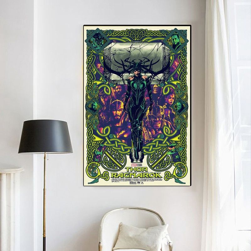Thor Ragnarok 2017 MOVIE Poster Canvas Wall Art Home Decor (No Frame) - Image 4