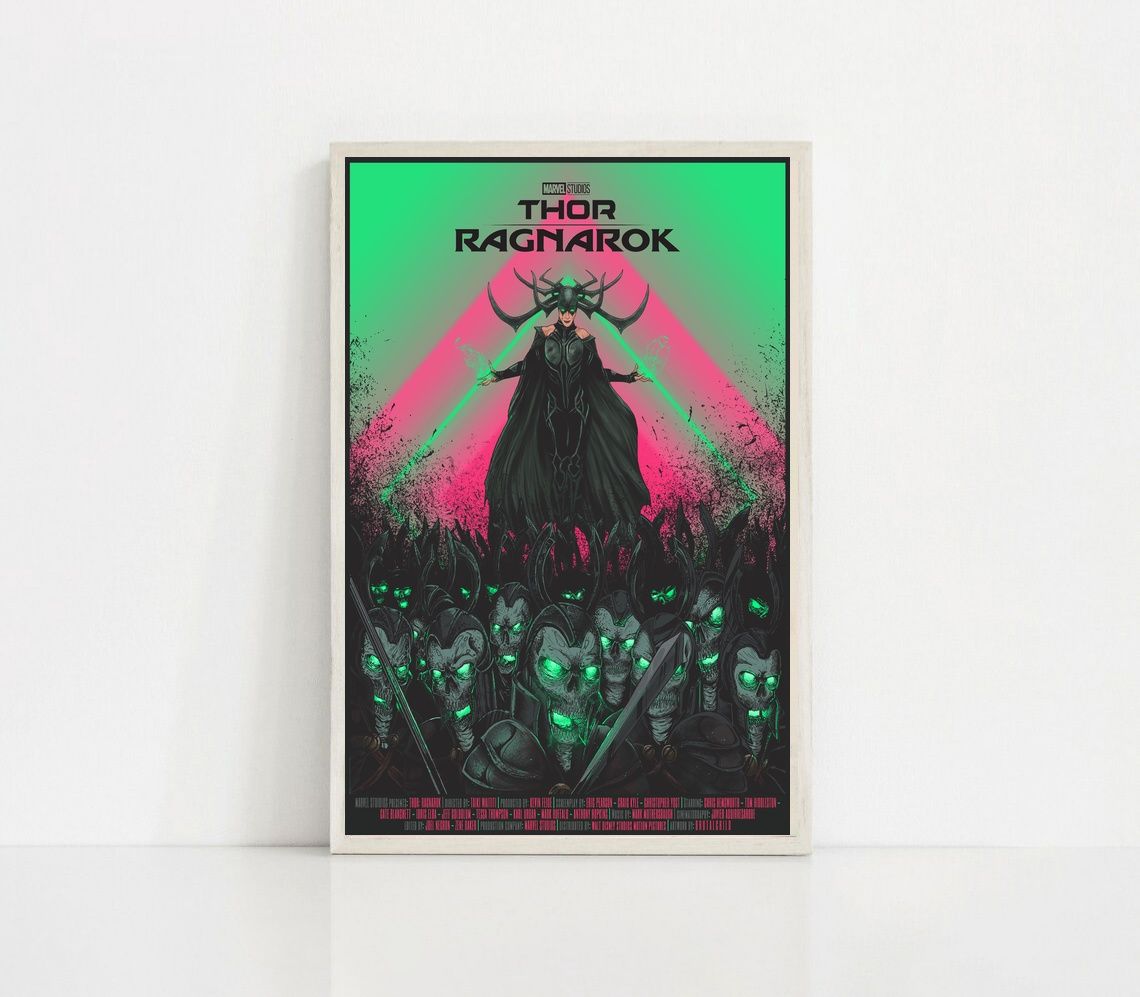 Thor Ragnarok 2017 MOVIE Poster Canvas Wall Art Home Decor (No Frame)