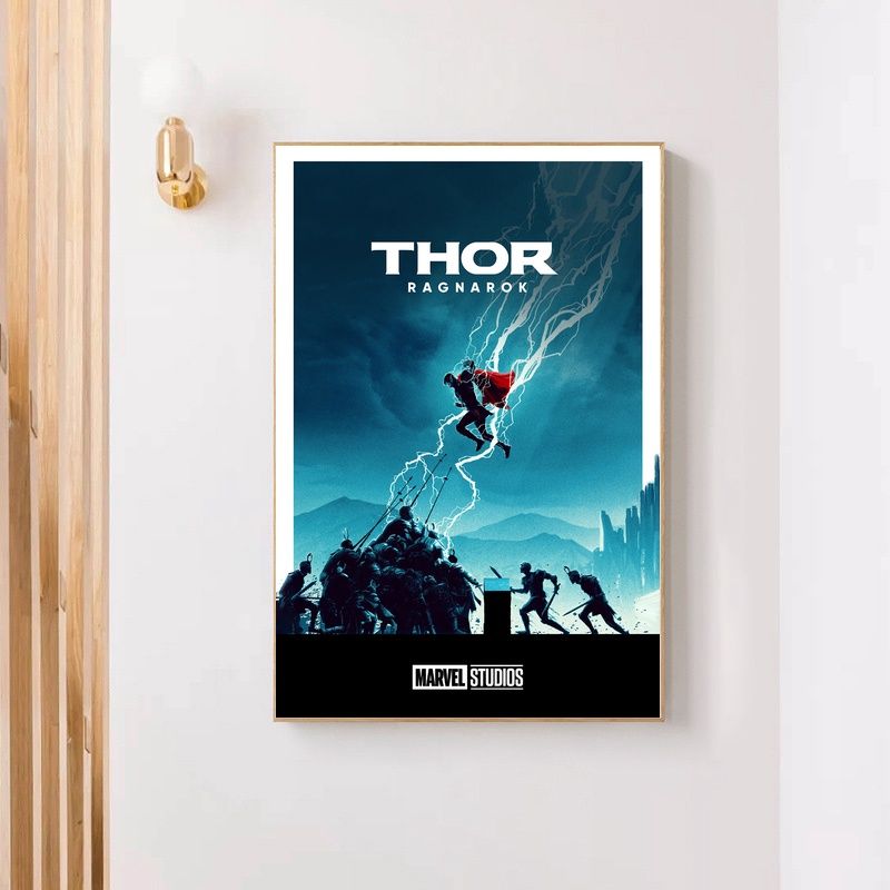 Thor Ragnarok 2017 MOVIE Poster Canvas Wall Art Home Decor (No Frame) - Image 4