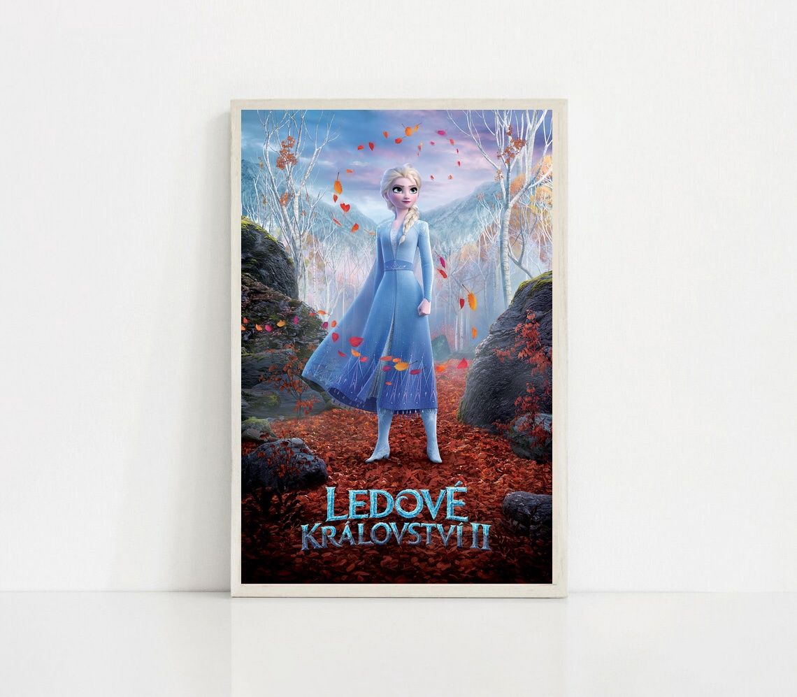 Frozen MOVIE Poster Canvas Wall Art Home Decor (No Frame) - Image 2