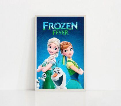 Frozen MOVIE Poster Canvas Wall Art Home Decor (No Frame)