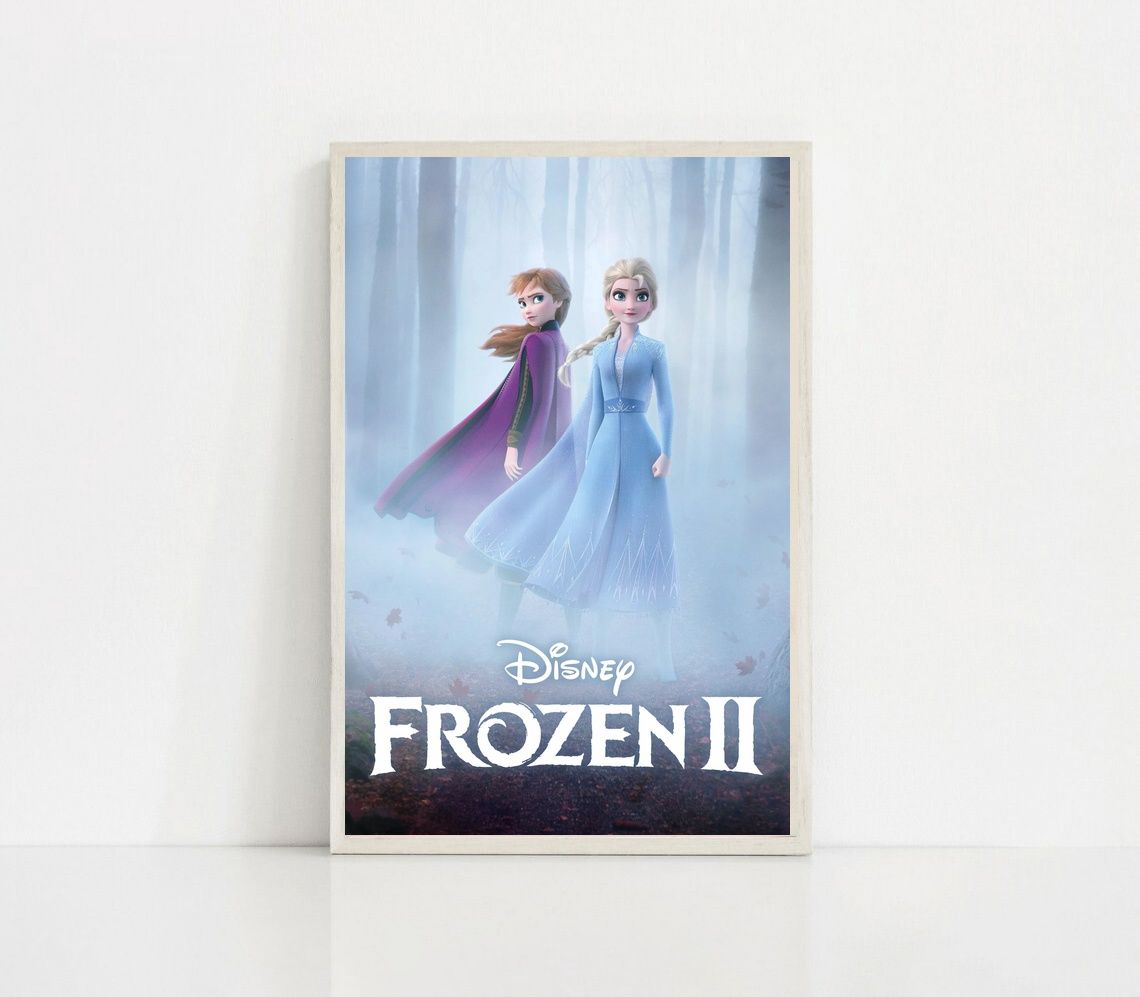 Frozen MOVIE Poster Canvas Wall Art Home Decor (No Frame)