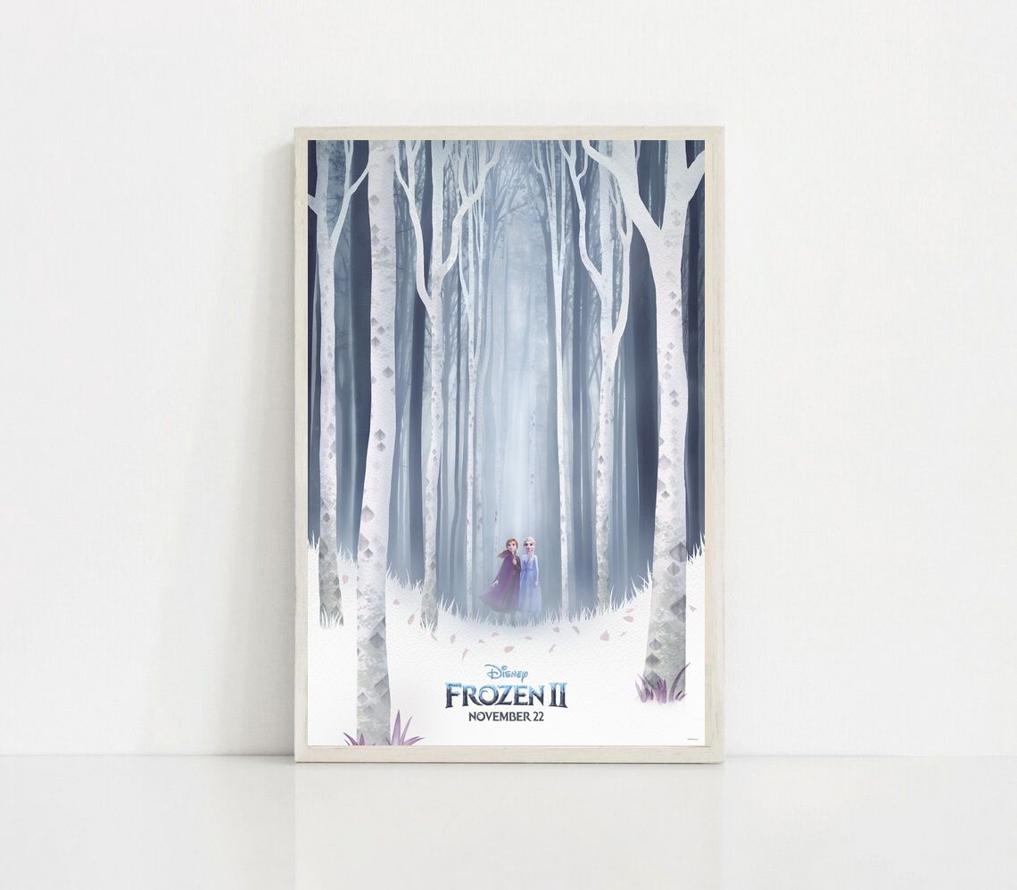 Frozen MOVIE Poster Canvas Wall Art Home Decor (No Frame) - Image 2