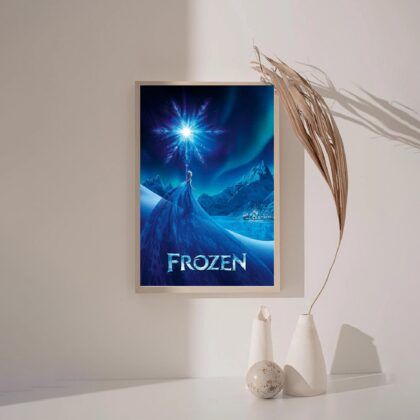 Frozen MOVIE Poster Canvas Wall Art Home Decor (No Frame)
