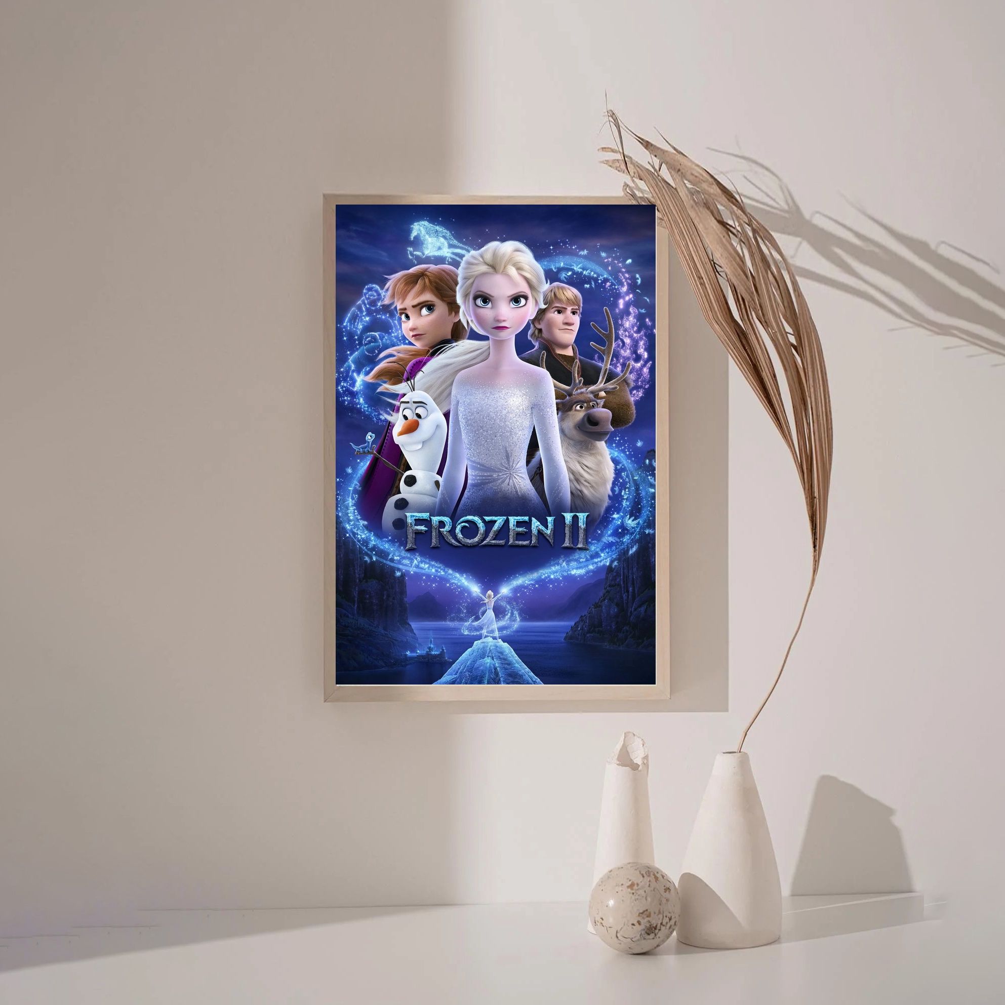Frozen MOVIE Poster Canvas Wall Art Home Decor (No Frame) - Image 3