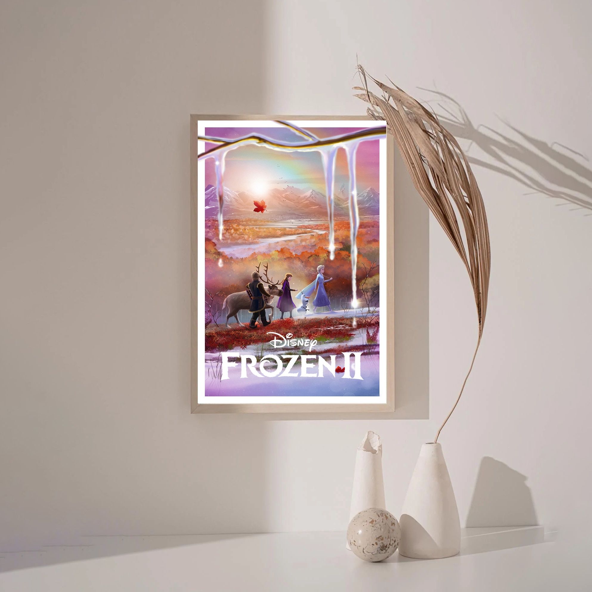 Frozen MOVIE Poster Canvas Wall Art Home Decor (No Frame) - Image 3