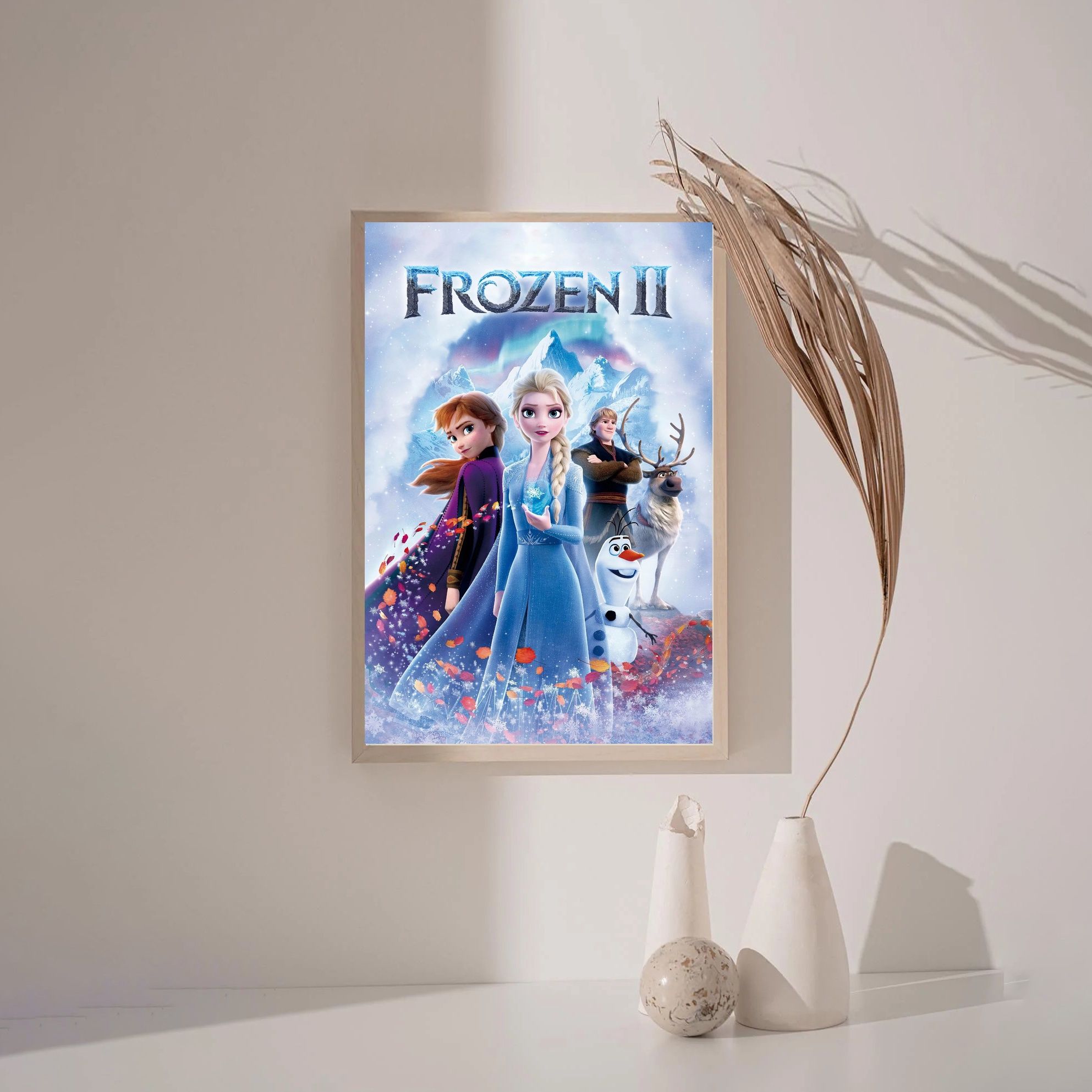 Frozen MOVIE Poster Canvas Wall Art Home Decor (No Frame) - Image 3