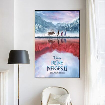 Frozen MOVIE Poster Canvas Wall Art Home Decor (No Frame)
