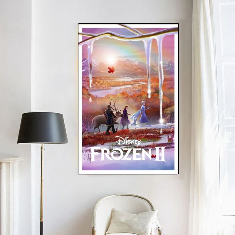 Frozen MOVIE Poster Canvas Wall Art Home Decor (No Frame) - Image 4