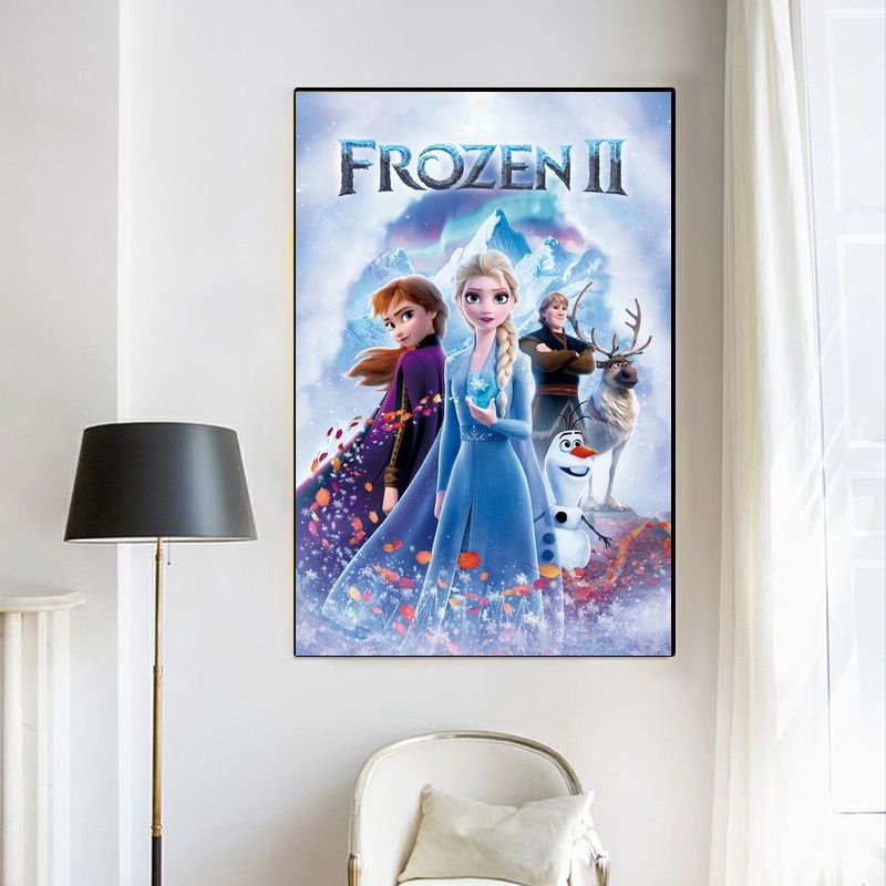 Frozen MOVIE Poster Canvas Wall Art Home Decor (No Frame)