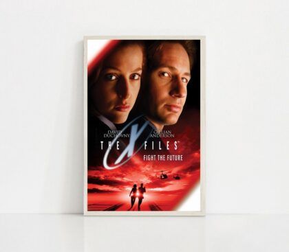 The X-Files I Want to Believe MOVIE Poster Canvas Wall Art Home Decor (No Frame)