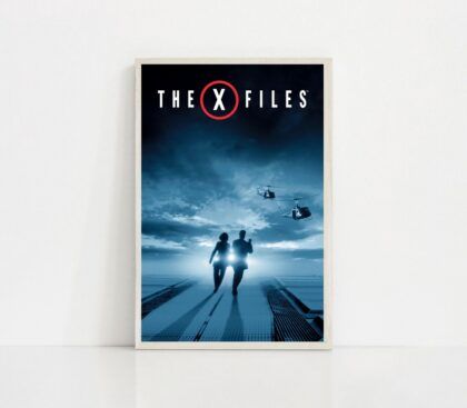 The X-Files I Want to Believe MOVIE Poster Canvas Wall Art Home Decor (No Frame)