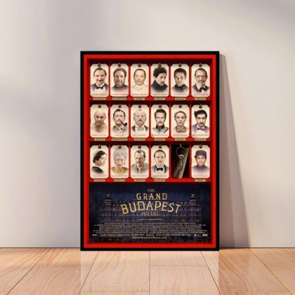 The Grand Budapest Hotel Movie Poster Canvas Wall Art Home Decor (No Frame)