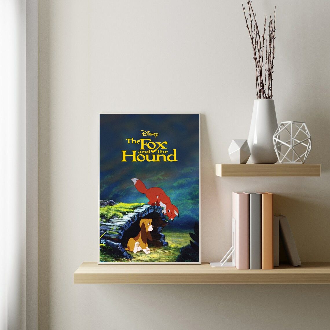 The Fox and the Hound MOVIE Poster Canvas Wall Art Home Decor (No Frame) - Image 3