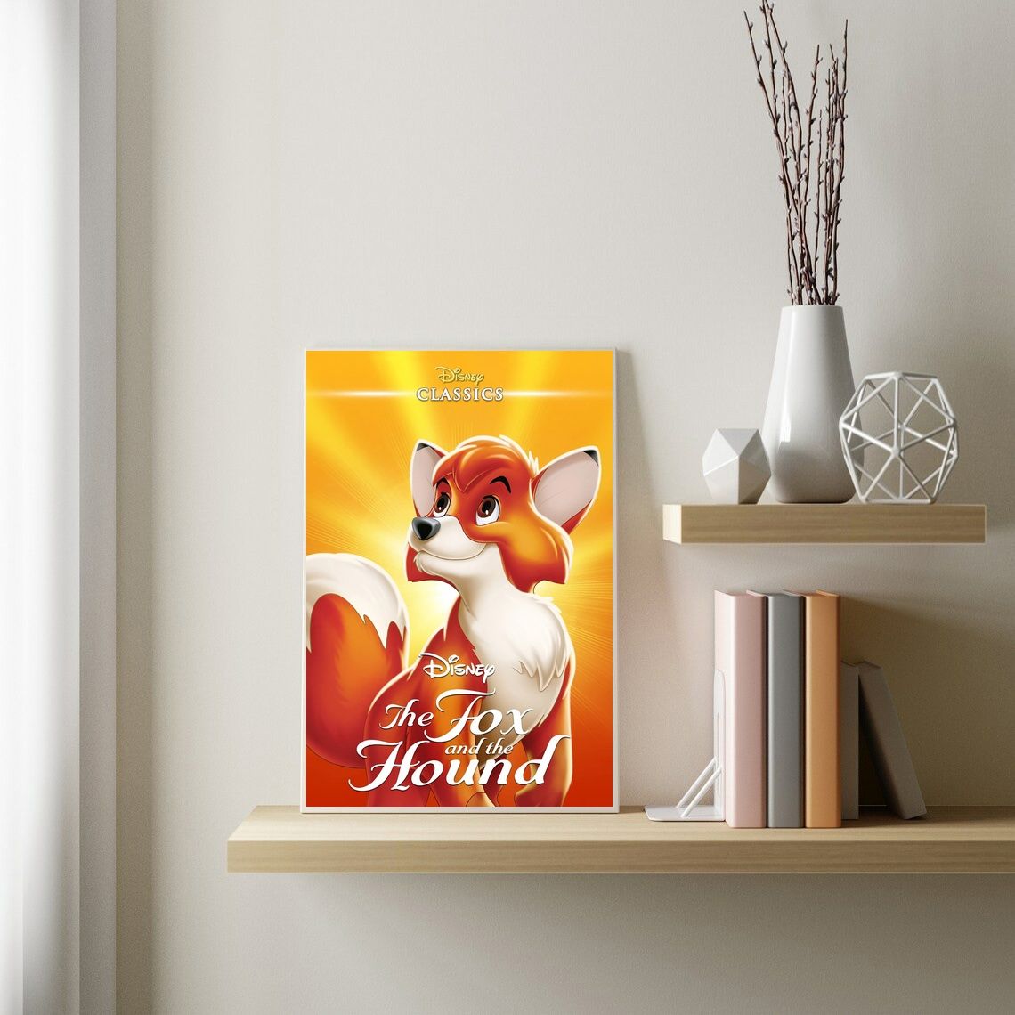 The Fox and the Hound MOVIE Poster Canvas Wall Art Home Decor (No Frame) - Image 3