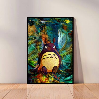 My Neighbor Totoro Anime Poster Canvas Wall Art Home Decor (No Frame)