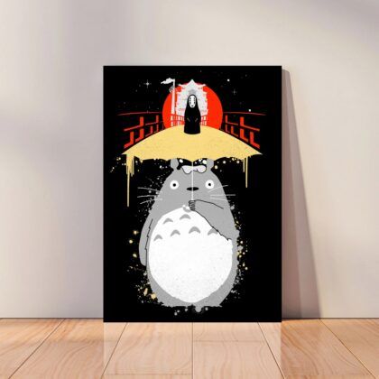 My Neighbor Totoro Anime Poster Canvas Wall Art Home Decor (No Frame)
