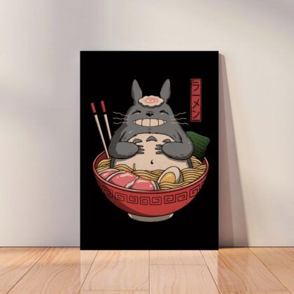 My Neighbor Totoro Anime Poster Canvas Wall Art Home Decor (No Frame)