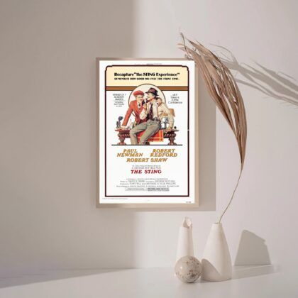 THE STING1973 MOVIE Poster Canvas Wall Art Home Decor (No Frame)