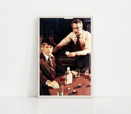 THE STING 1973 MOVIE Poster Canvas Wall Art Home Decor (No Frame)