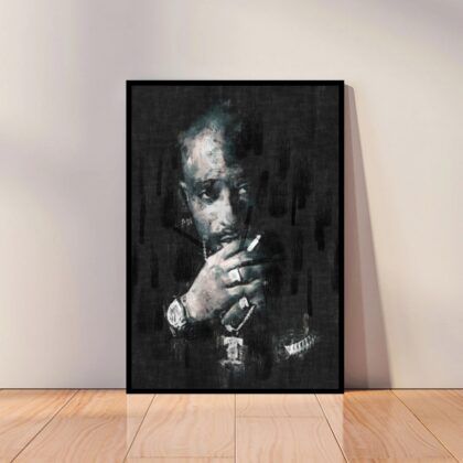 Tupac Shakur 2pac Music Poster Canvas Wall Art Home Decor (No Frame)