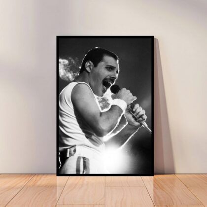 Freddie Mercury Music Poster Canvas Wall Art Home Decor (No Frame)