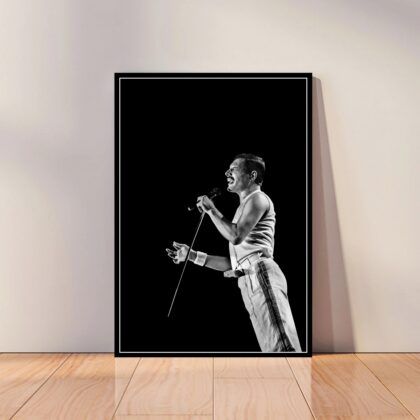 Freddie Mercury Music Poster Canvas Wall Art Home Decor (No Frame)