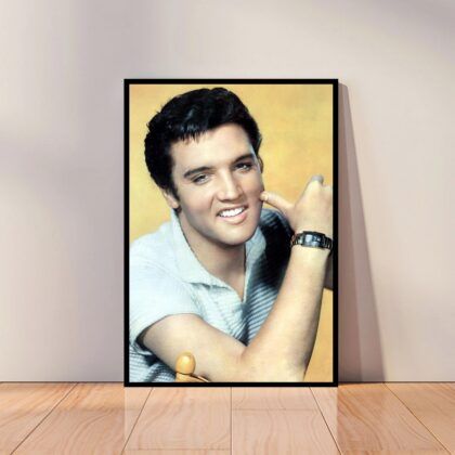 Elvis Presley Music Poster Canvas Wall Art Home Decor (No Frame)