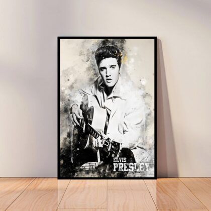 Elvis Presley Music Poster Canvas Wall Art Home Decor (No Frame)