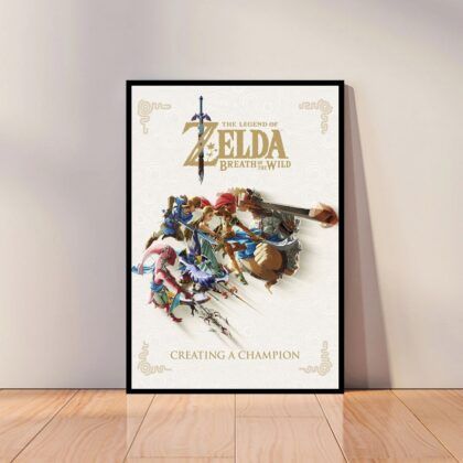 The Legend of Zelda Game Poster Canvas Wall Art Home Decor (No Frame)