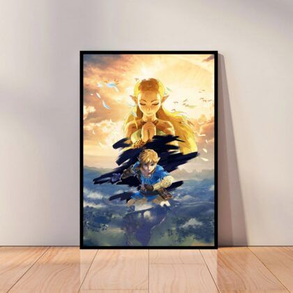 The Legend of Zelda Game Poster Canvas Wall Art Home Decor (No Frame)