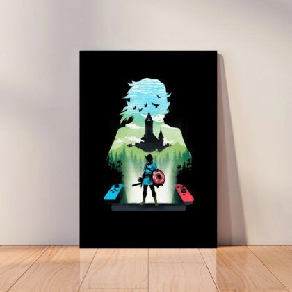 The Legend of Zelda Game Poster Canvas Wall Art Home Decor (No Frame)