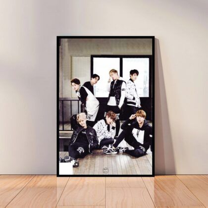 BTS Bangtan Boys Kpop Korean Music Poster Canvas Wall Art Home Decor (No Frame)