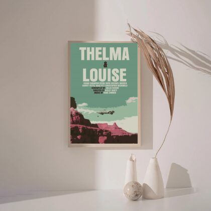Thelma & Louise MOVIE Poster Canvas Wall Art Home Decor (No Frame)