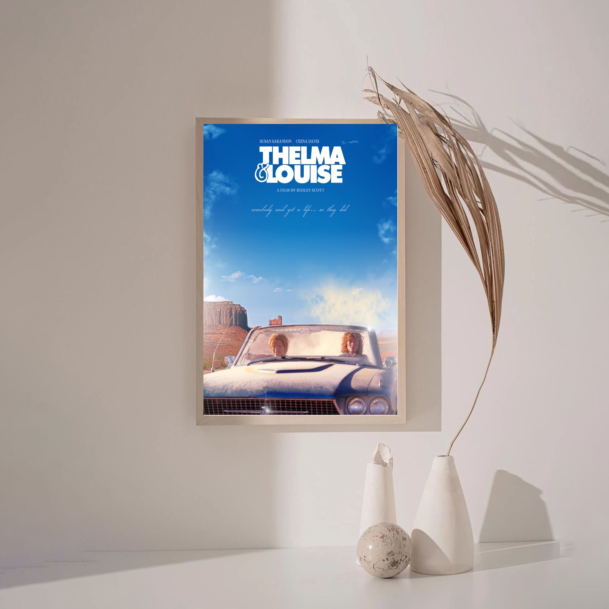 Thelma & Louise MOVIE Poster Canvas Wall Art Home Decor (No Frame) - Image 3