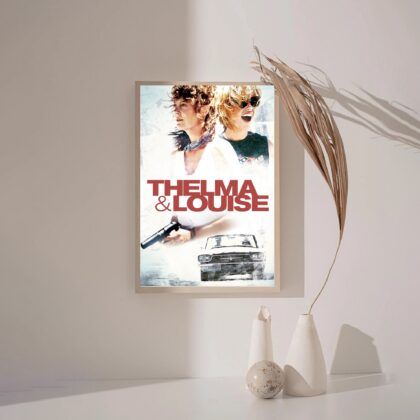 Thelma AND Louise MOVIE Poster Canvas Wall Art Home Decor (No Frame)