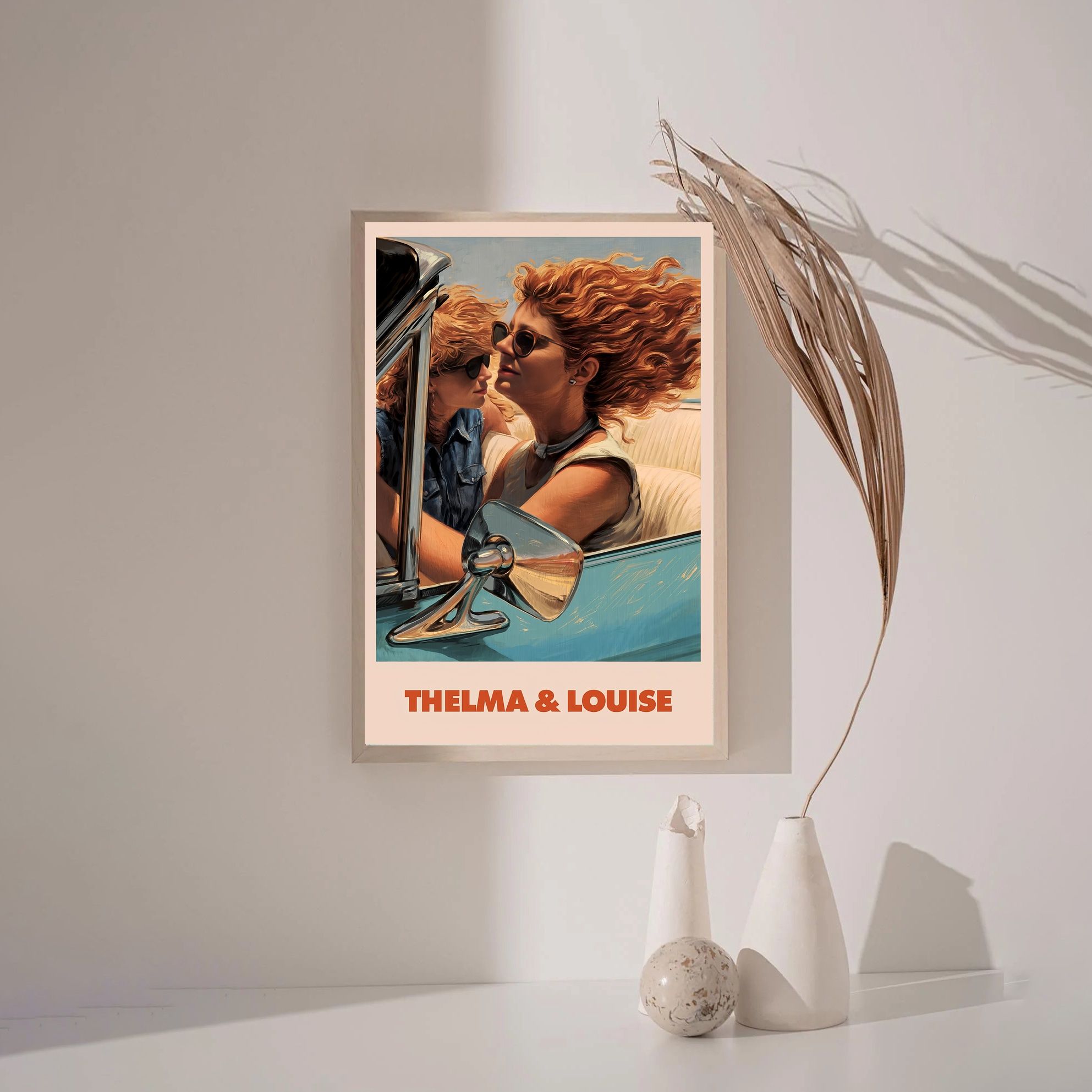 Thelma AND Louise MOVIE Poster Canvas Wall Art Home Decor (No Frame) - Image 3