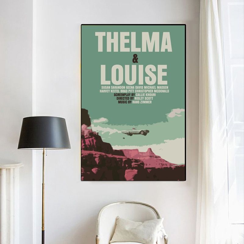 Thelma & Louise MOVIE Poster Canvas Wall Art Home Decor (No Frame) - Image 4