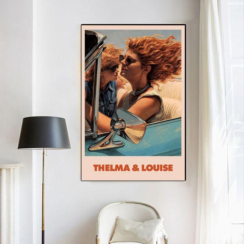Thelma AND Louise MOVIE Poster Canvas Wall Art Home Decor (No Frame) - Image 4
