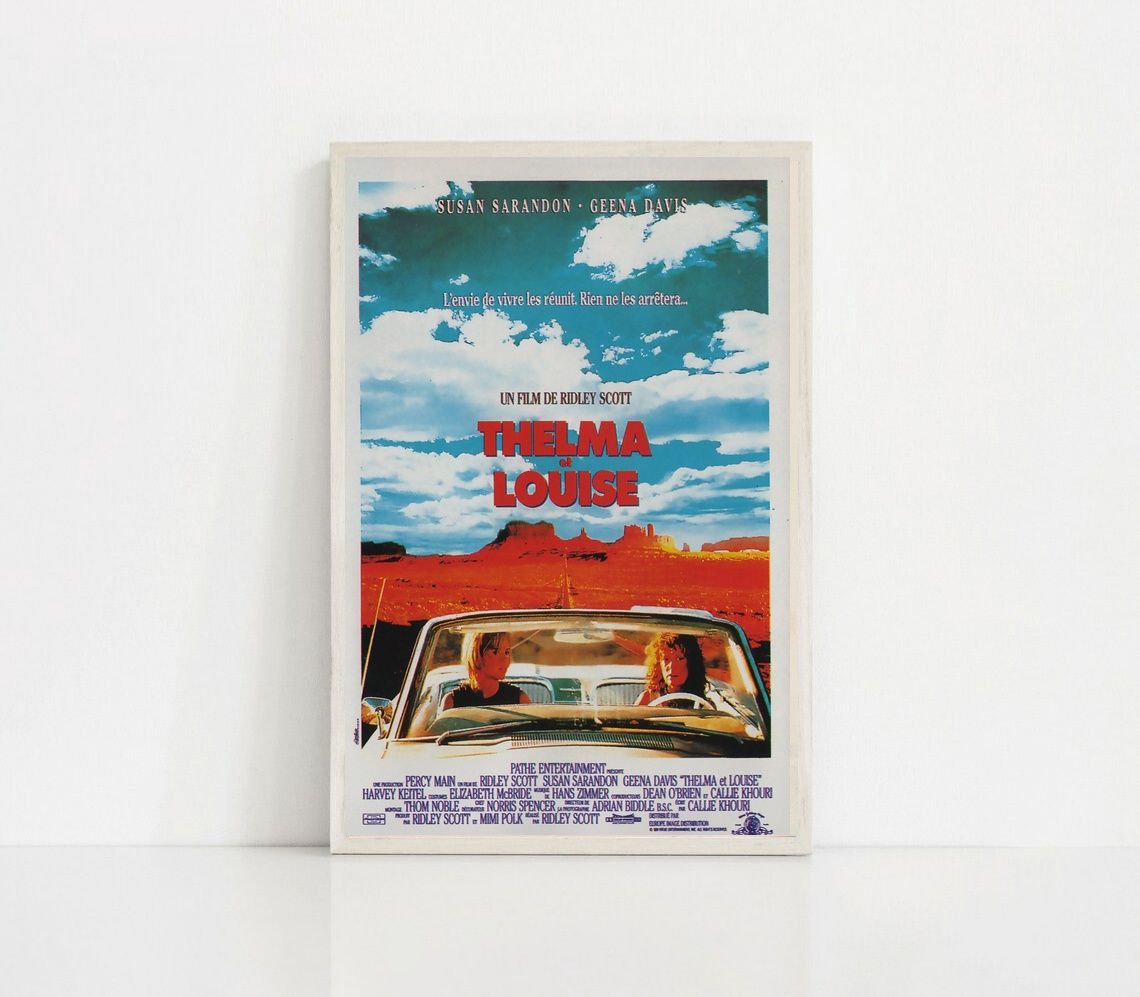 Thelma & Louise MOVIE Poster Canvas Wall Art Home Decor (No Frame) - Image 4