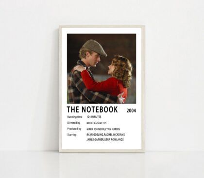 The Notebook 2004 MOVIE Poster Canvas Wall Art Home Decor (No Frame)