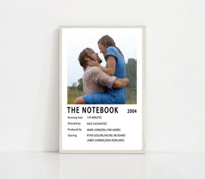 The Notebook 2004 MOVIE Poster Canvas Wall Art Home Decor (No Frame)