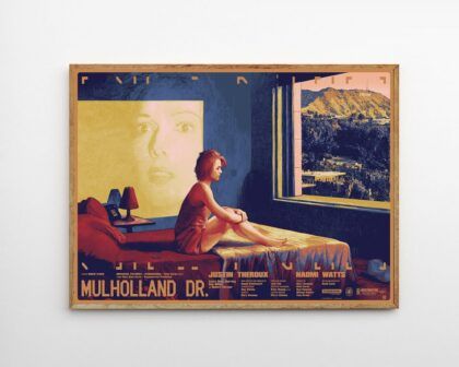 Mulholland Drive MOVIE Poster Canvas Wall Art Home Decor (No Frame)