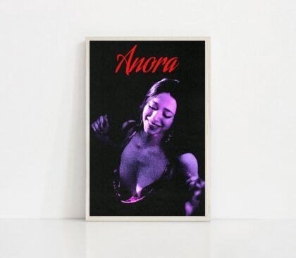 Anora 2025 MOVIE Poster Canvas Wall Art Home Decor (No Frame)