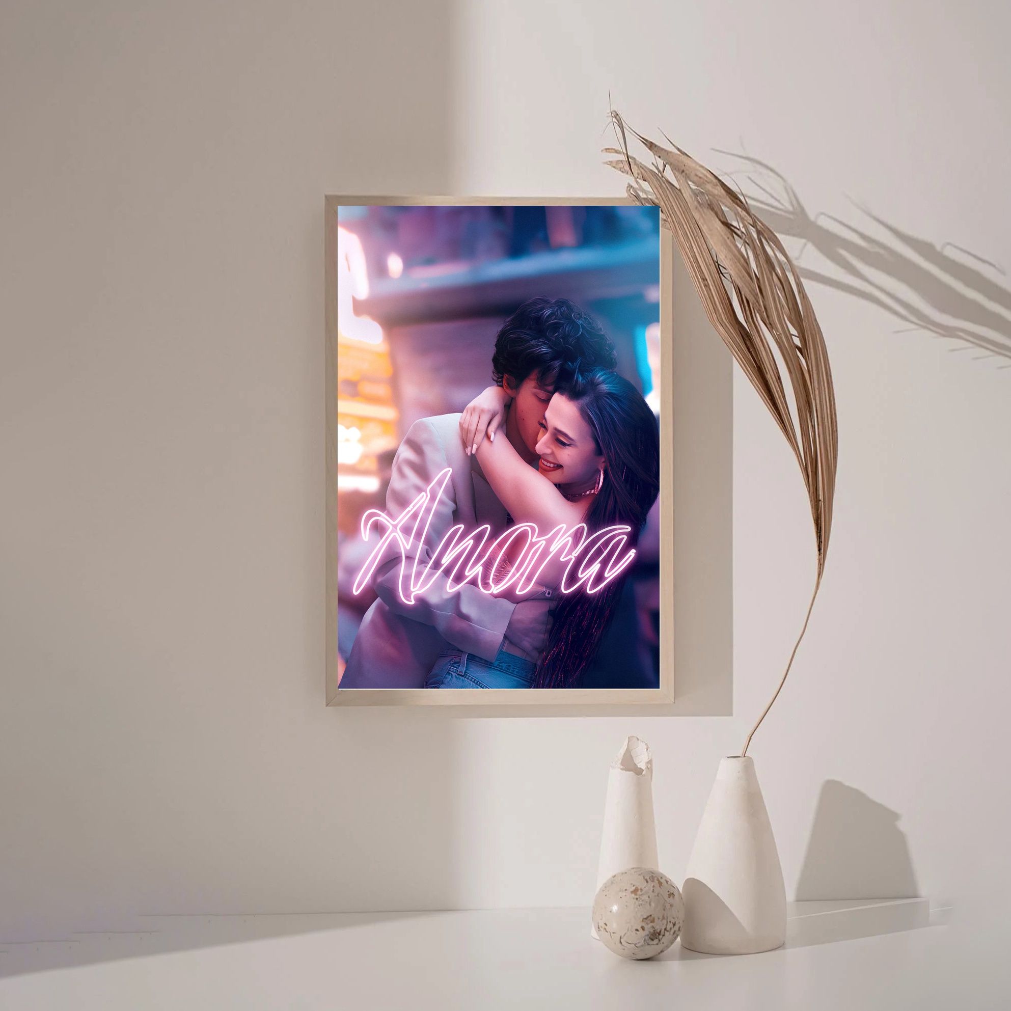 Anora 2025 MOVIE Poster Canvas Wall Art Home Decor (No Frame)