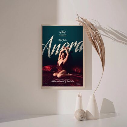 Anora 2025 MOVIE Poster Canvas Wall Art Home Decor (No Frame)