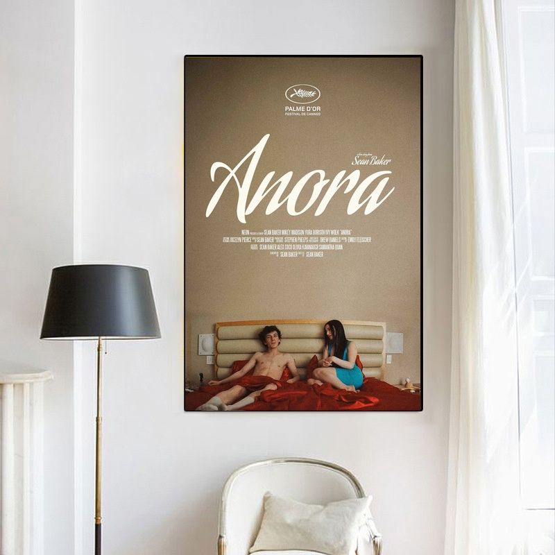 Anora 2025 MOVIE Poster Canvas Wall Art Home Decor (No Frame) - Image 4