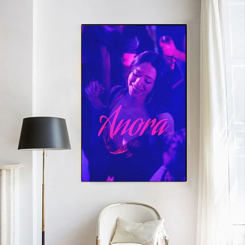 Anora 2025 MOVIE Poster Canvas Wall Art Home Decor (No Frame)