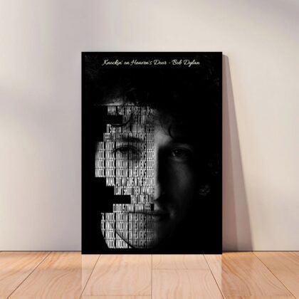 Bob Dylan Music Poster Canvas Wall Art Home Decor (No Frame)