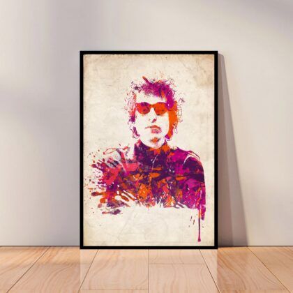 Bob Dylan Music Poster Canvas Wall Art Home Decor (No Frame)
